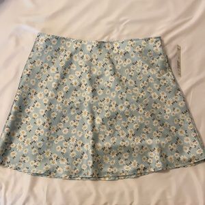 Light Blue Daisy Skirt